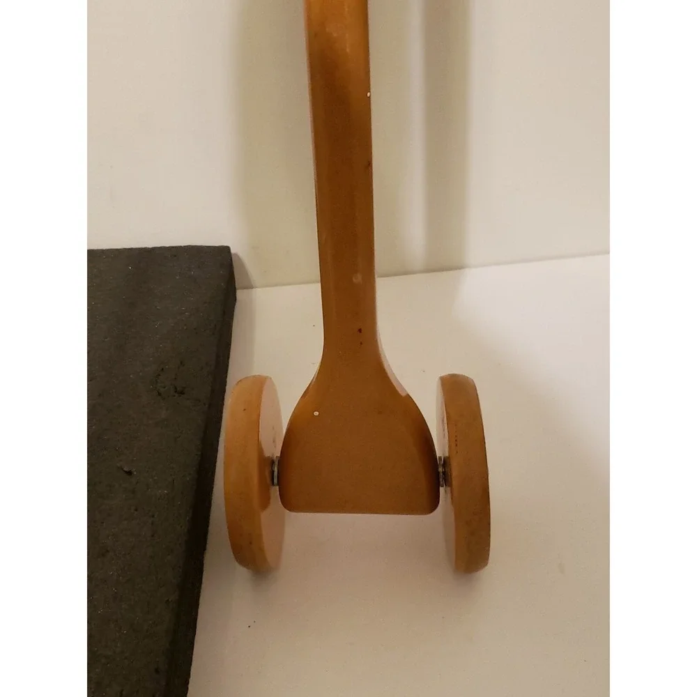 Merrythought Ironbridge Shrops Hobby Horse Toy Wooden Wheels Plush England